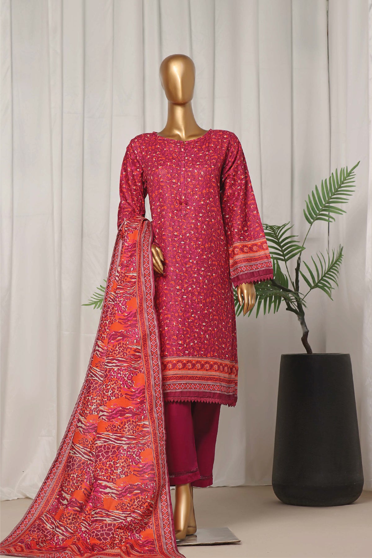 Khaddar Printed Collection D-2 Sadabahar