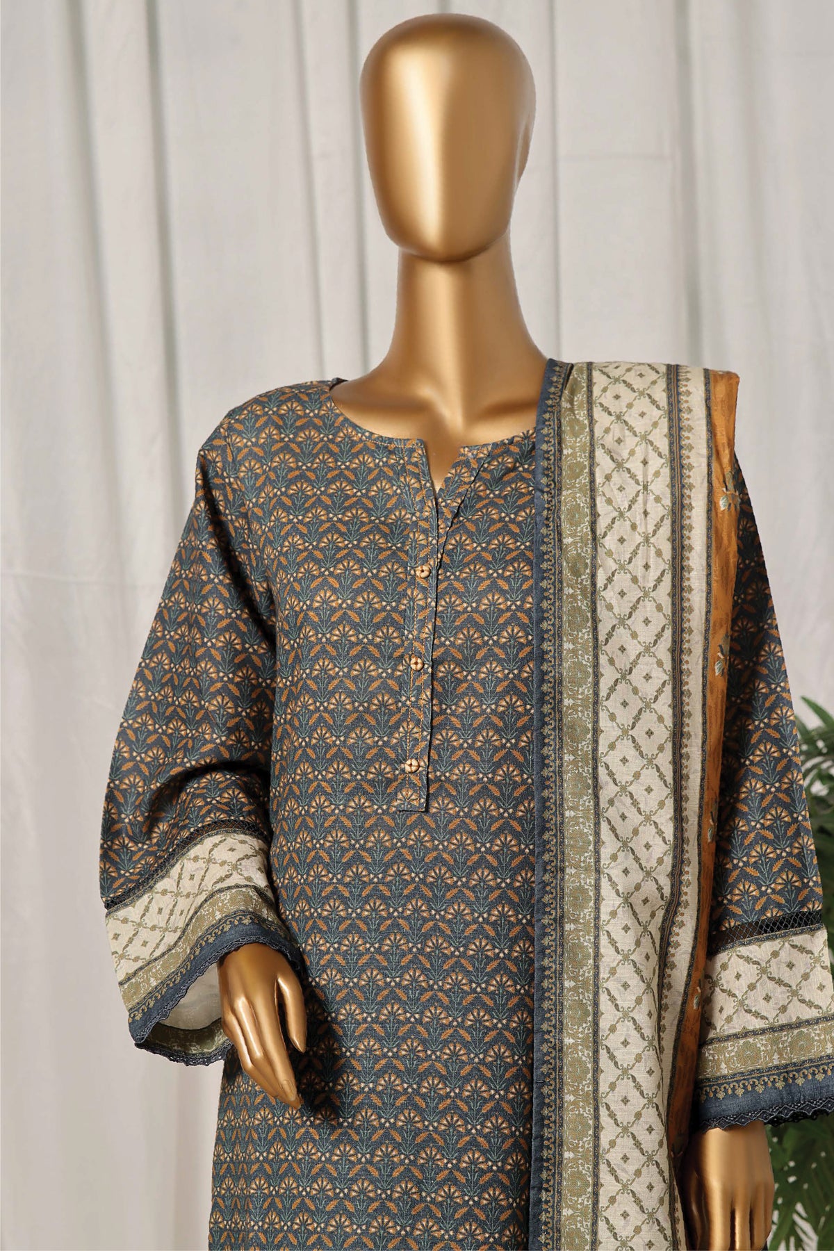 Khaddar Printed Collection D-5 Sadabahar